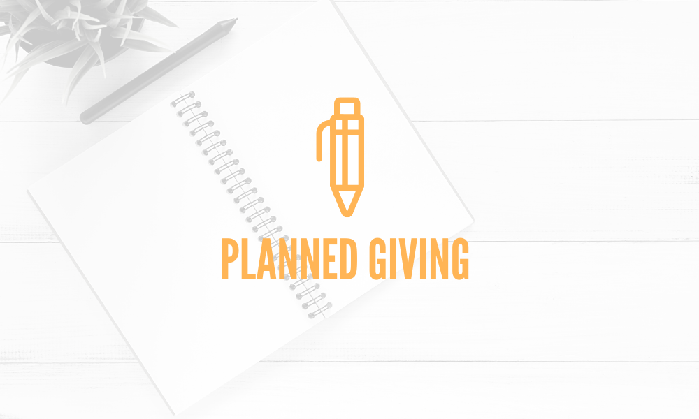 Planned giving, image of a pen