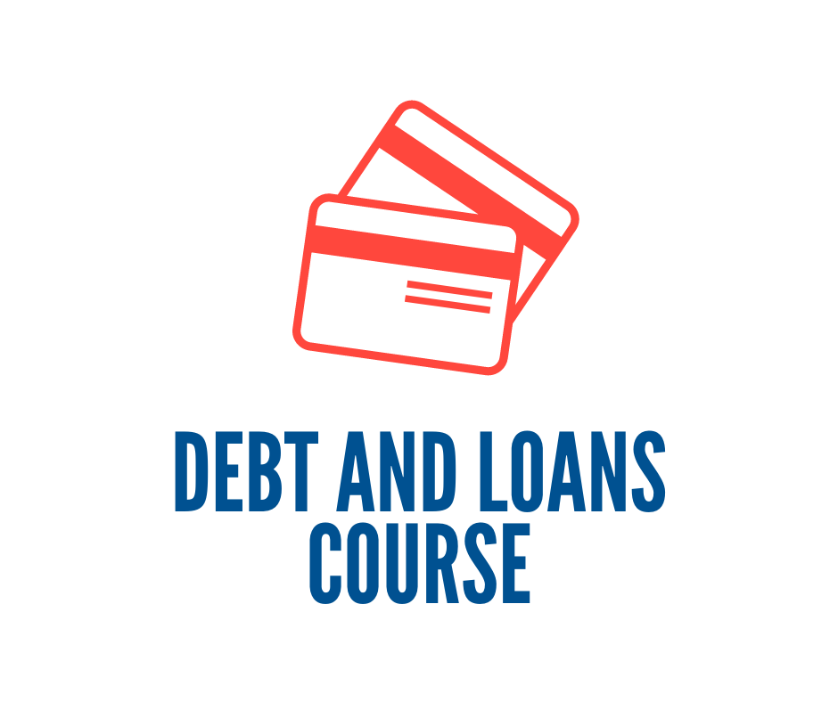 Click on this image for the free debt and loan course